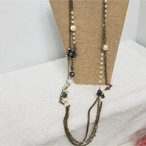 Lia Sophia multi strand necklace